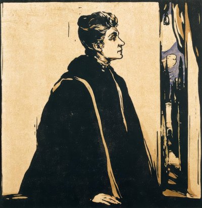 Ritratto di Eleonora Duse da William Nicholson