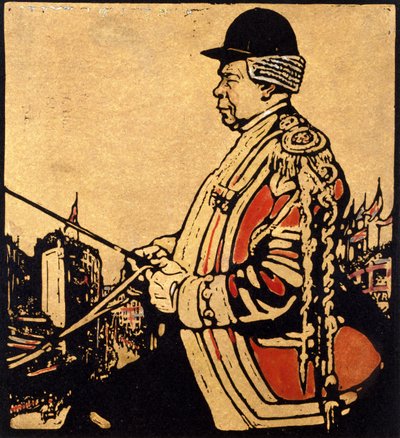 Il cocchiere della Regina Vittoria da William Nicholson