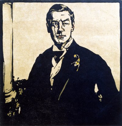 Rt. On. Joseph Chamberlain (1836-1914) illustrazione da 