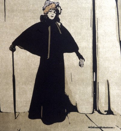 Sarah Bernhardt (1844-1923) da William Nicholson