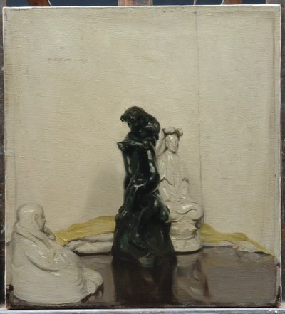 Statuette e bronzo di Rodin da William Nicholson