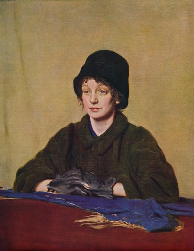 La Ragazza con il Guanto Strappato da William Nicholson