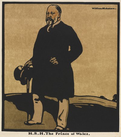 Dodici Ritratti: S.A.R. Il Principe di Galles da William Nicholson