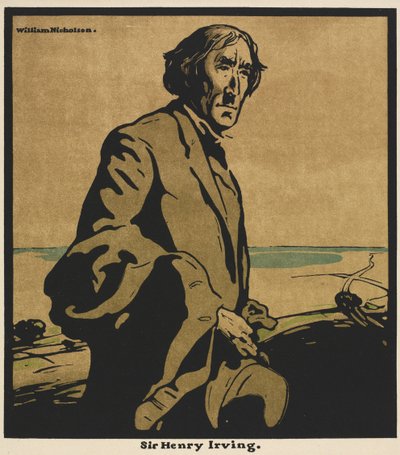 Dodici Ritratti: Sir Henry Irving da William Nicholson