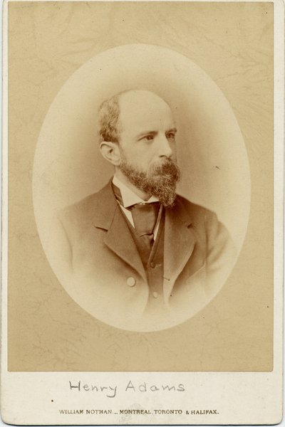 Henry Adams (1838-1918), storico americano da William Notman