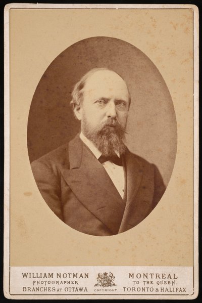 Ritratto di Othniel Charles Marsh, circa 1875 da William Notman