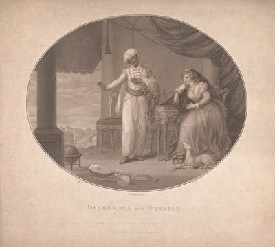 Desdemona e Otello da William Nutter
