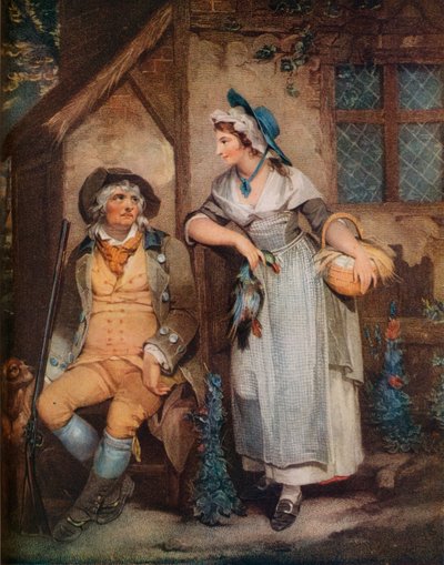 Andare al mercato, XVIII secolo, 1924 da William Nutter