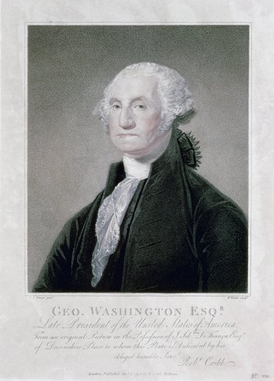 Ritratto di George Washington da William Nutter