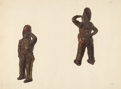 Banca delle monete del capo indiano, c. 1938 da William O. Fletcher