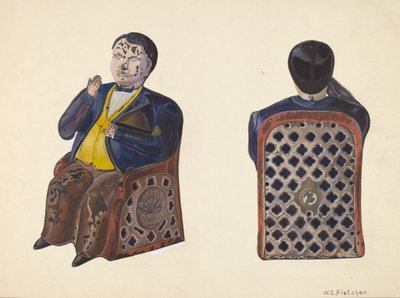 Salvadanaio Tammany, c. 1937 da William O. Fletcher