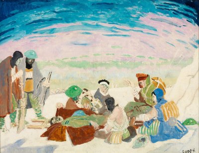 Morte nella neve da William Orpen