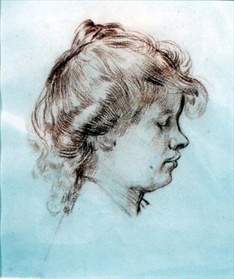 Ritratto di Ida Nettleship, moglie di Augustus John da William Orpen