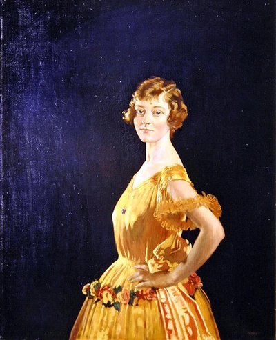 Ritratto di Miss Simpson da William Orpen