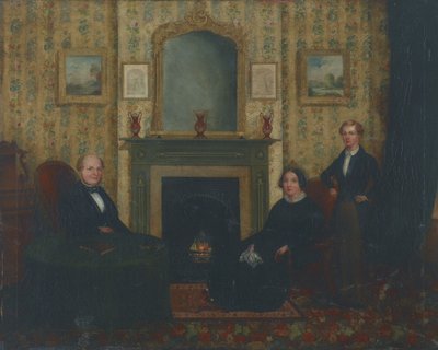 La famiglia Glen di Hull da William Overend Geller
