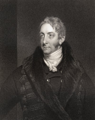 Cropley Ashley Cooper, 6° Conte di Shaftesbury, inciso da W. Holl (1807-71), da 