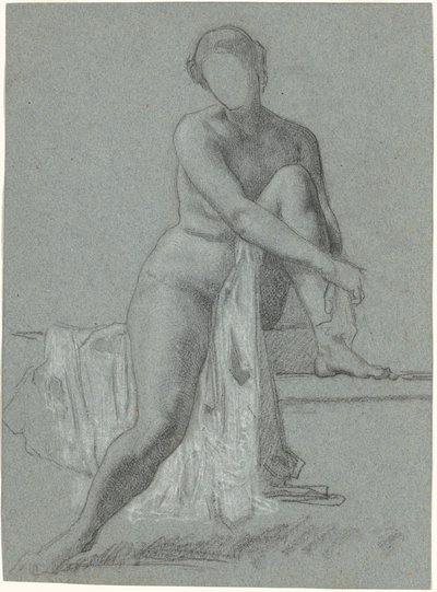 Nudo Seduto da William P. Babcock