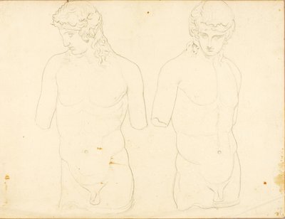Eros (Vaticano n. 250), due vedute da William Page