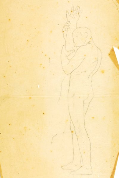 Mosè, Aronne e Hur sul Monte Oreb (studio - figura a destra) da William Page