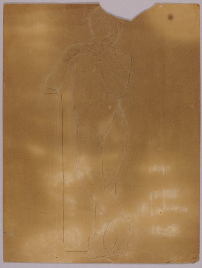 Ragazzo nudo che suona il flauto da William Page