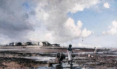 Raccoglitori di cozze da William Page Atkinson Wells