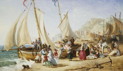 Una Gita di un Giorno, Ramsgate, 1854 da William Parrott
