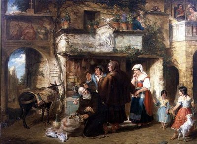 Servizio per il Convento. Baciando la frusta e gettando polvere negli occhi da William Parrott