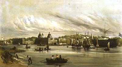 Greenwich e il Dreadnought da William Parrott