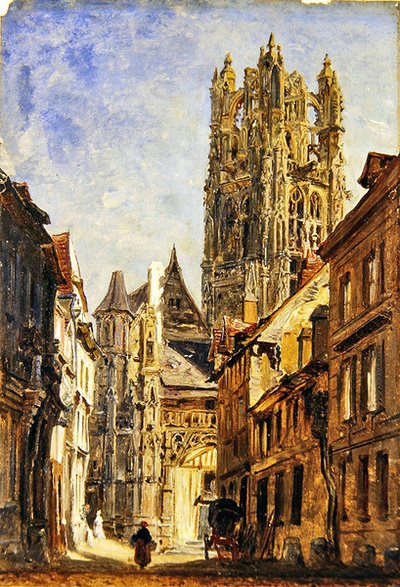 Chiesa di San Lorenzo, Rouen da William Parrott