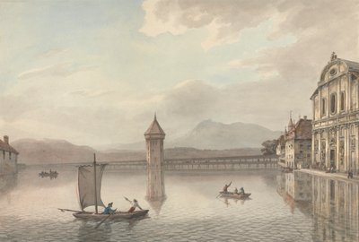 Una vista a Lucerna da William Pars