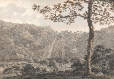 Le Cascate di Powerscourt, Co. Wicklow, Irlanda da William Pars