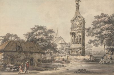 Il Monumento dei Secundini a Ighel nel Ducato di Lussemburgo da William Pars