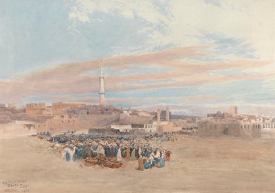 Il Mercato, Tanta, Egitto da William Paton Burton
