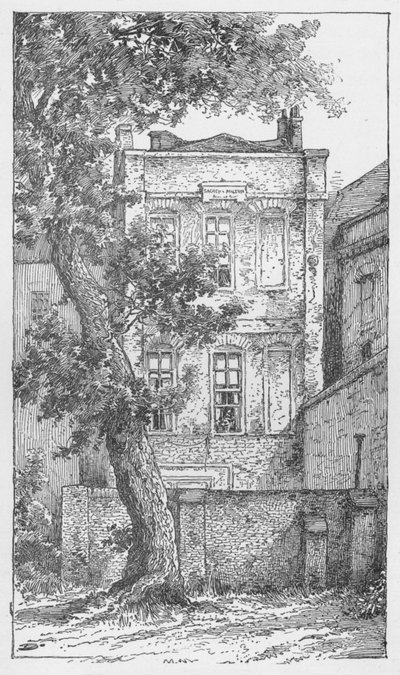 Casa di Milton in Petty France, c1897 da William Patten