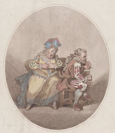 La governante e il piccolo Isaac, 1 aprile 1784 da William Paulet Carey