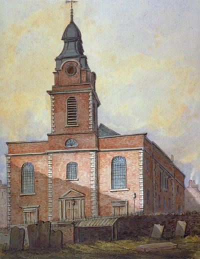 Chiesa di San Giovanni a Wapping, Londra da William Pearson