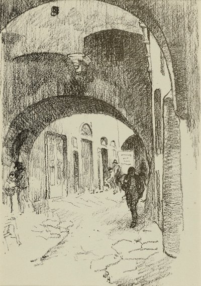Arches, Via Strozzi da William Penhallow Henderson