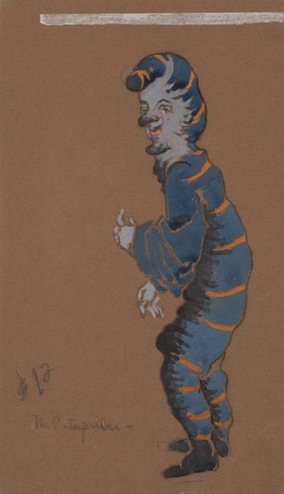 Costume da bruco per Alice nel Paese delle Meraviglie da William Penhallow Henderson