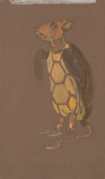 Mock Turtle (costumi per Alice nel paese delle meraviglie, 1915) da William Penhallow Henderson