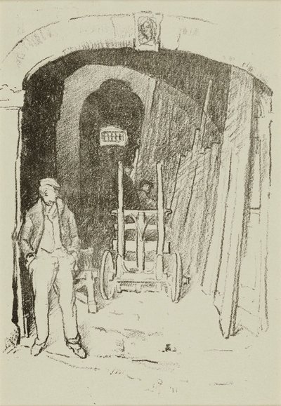 Il segugio di legno da William Penhallow Henderson