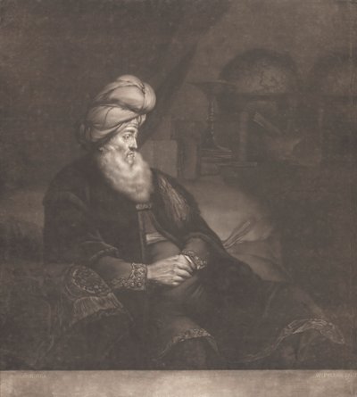 Un rabbino ebreo da William Pether