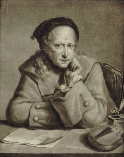 Ritratto del violinista e compositore Carlo Tessarini 1690-1766 da William Pether