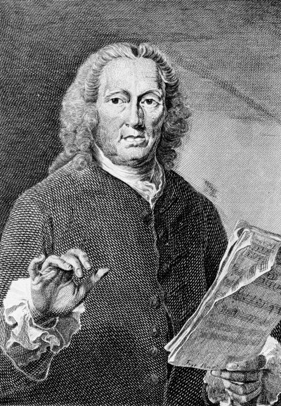 Richard Leveridge, c.1760 da William Pether
