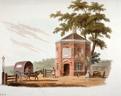 Tyburn turnpike, Londra da William Pickett