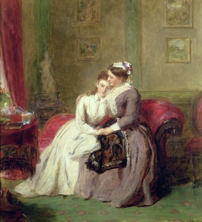 Speranza e paura, 1869 da William Powell Frith