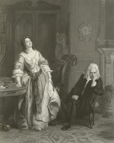 Il poeta rifiutato da William Powell Frith