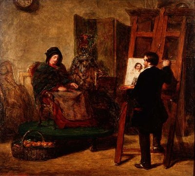 Il modello assonnato da William Powell Frith