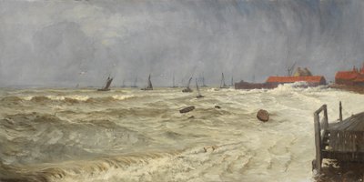 Una giornata burrascosa a Leigh da William Pye