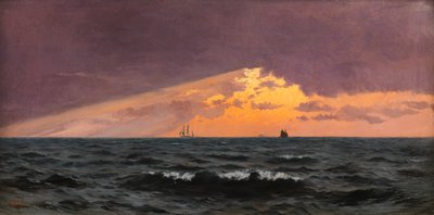 Prima del tramonto, tempesta in arrivo da William Pye