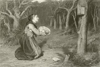 Il santuario nella foresta da William Quiller Orchardson
